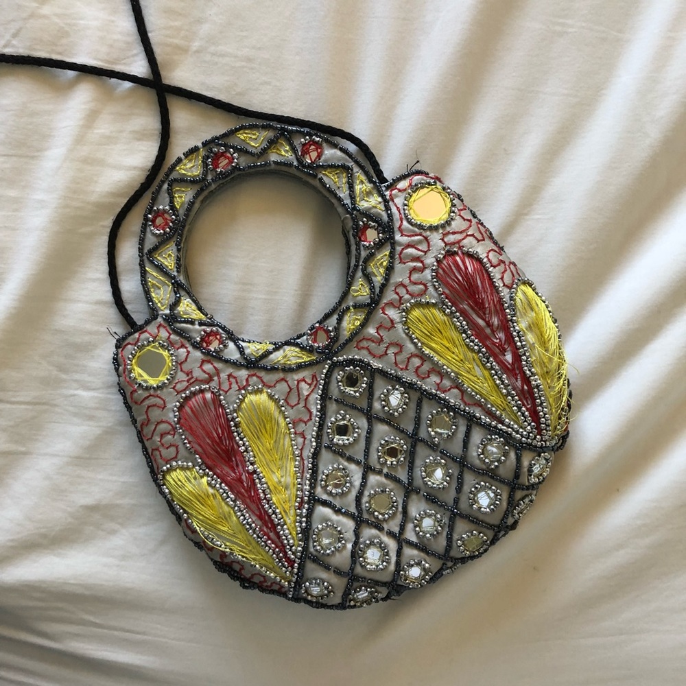 Handmade Beaded Mini Bag
